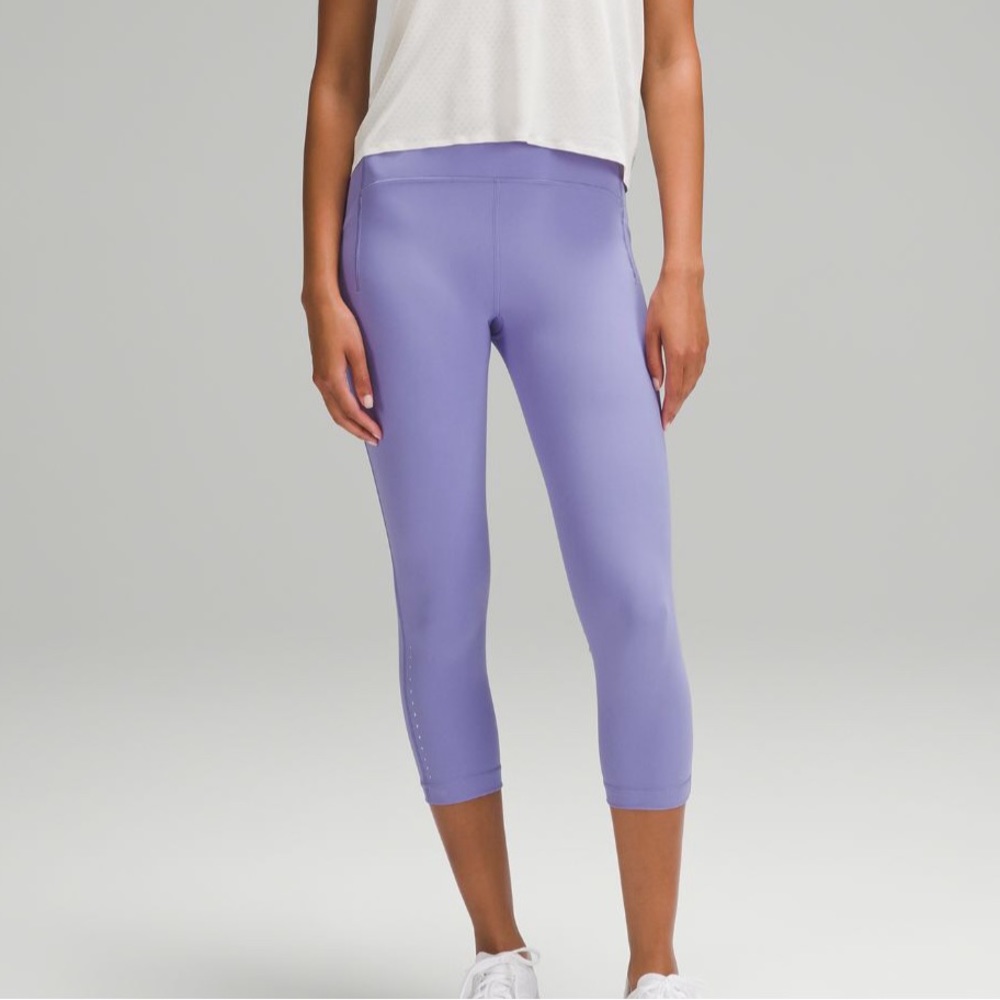NWOT Lululemon Swift Speed Crop 21”